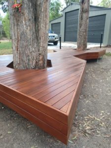 Hardwood Jarrah deck