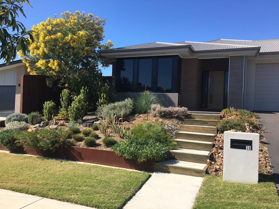 landscaping project Brookwater